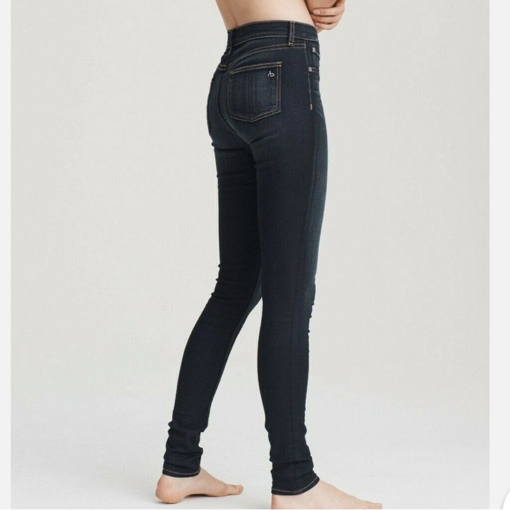 Rag & Bone Nina Bedford high rise skinny jean Women's sz 26 cotton blend stretch
